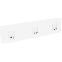Oriware Adhesivo transparente para Estante Ducha Estantes Cesta para Ducha Portarrollos de Cocina con Estante [2 Piezas]